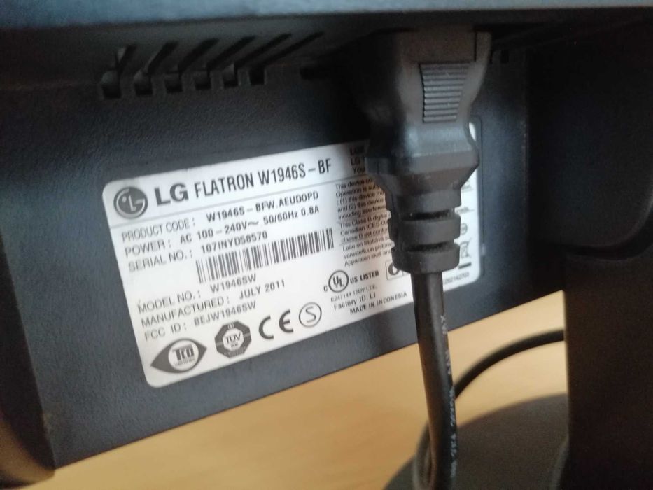 Monitor LG flatron w1946s426430173639485442