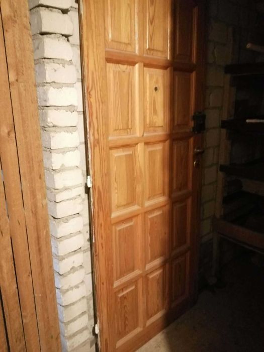 Drzwi drewniane, lite drewno. Pilna sprzedaż. Okazja!