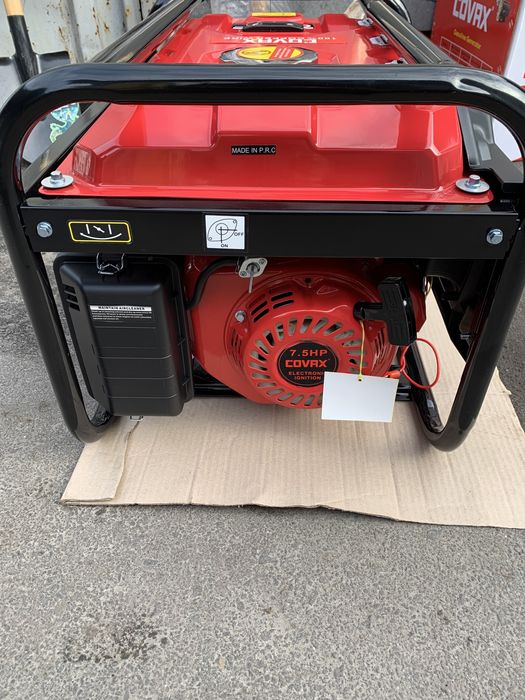 Бензиновий генератор! COVAX EPH37700E 3 кВт