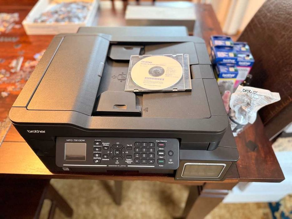 Drukarka wielofunkcyjna BROTHER MFC-T930DW plus zapas tuszu na lata