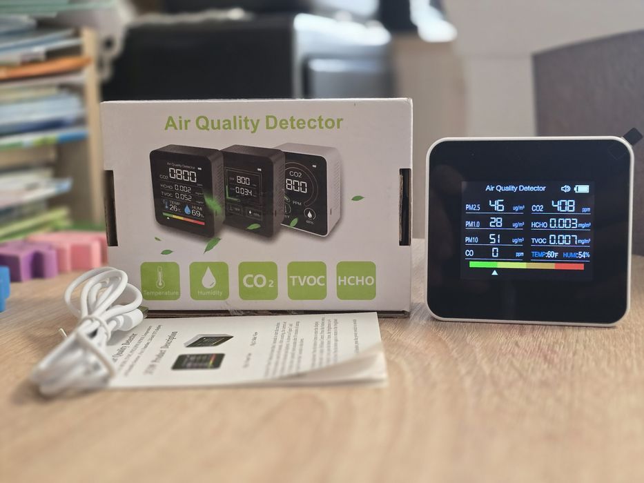 Монітор якості повітря 9 в 1.