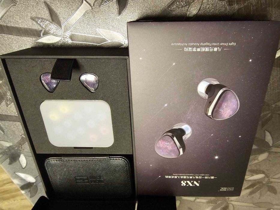 Новые IEM наушники NiceHCK NX8 IEM 1DD+6BA+1PZT 2Pin