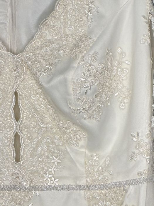 Lindo Vestido de noiva Xl bordado