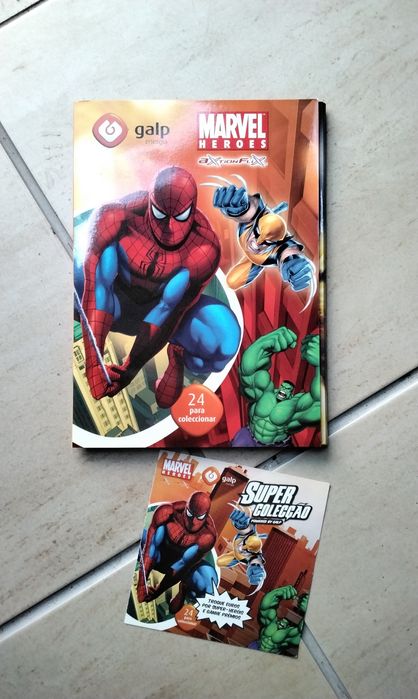 Colecção completa dos Herois da Marvel