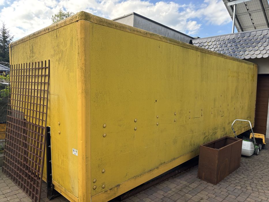 Kontener Zabudowa 7m x 2,5m magazyn wiata