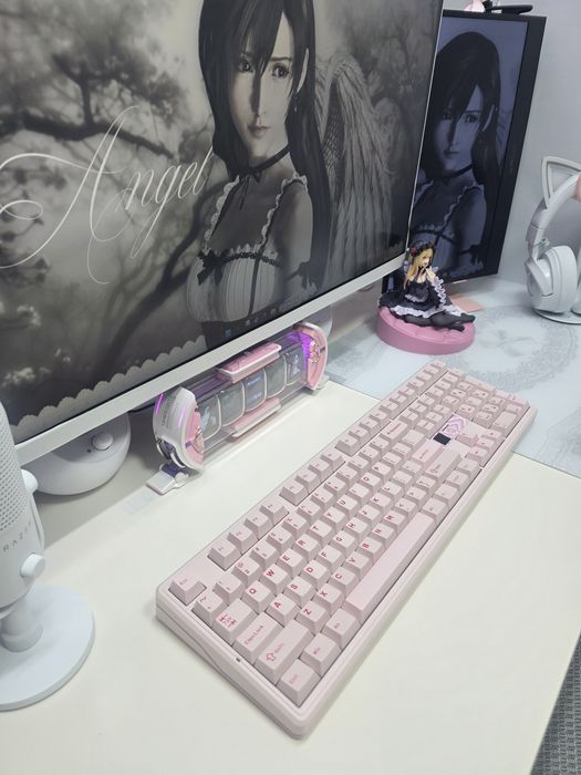 Teclado Rosa Epomaker F108 Pro V2