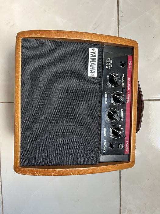 Рідкісний дерев'яний портативний Гітарний підсилювач Yamaha VA-7W