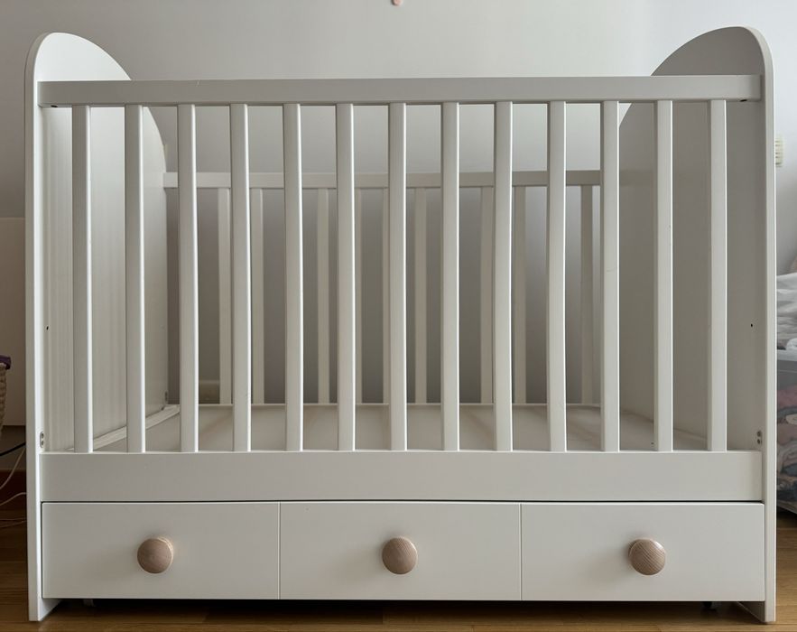 Berço Gonatt Ikea com gaveta 60x120