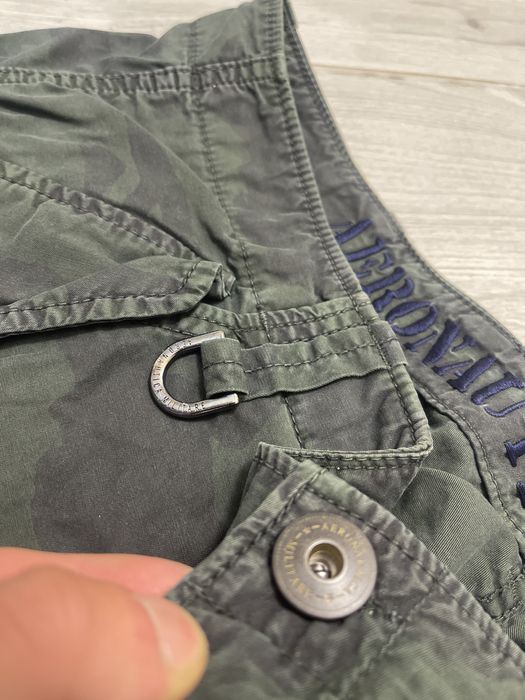 Мужские Карго Шорты Камуфляж Aeronautica Militare Cargo Shorts