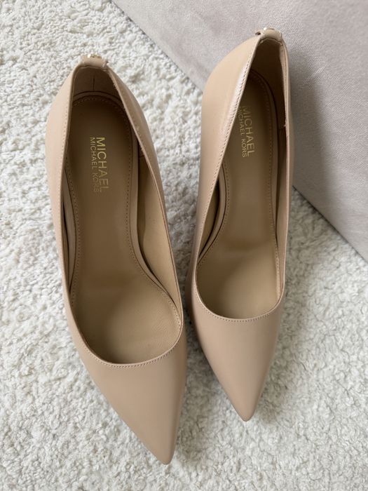 Michael Kors szpilki Alina skórzane 37 nowe