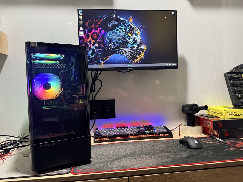 Компьютер  Акція Системний блок Ryzen 5500X3D+32ддр+ssd 1.5тб+RTX5060 ti  16gb