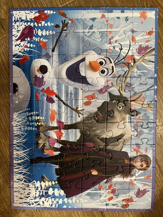 Puzzle 4w1 Anna I Elsa kraina lodu