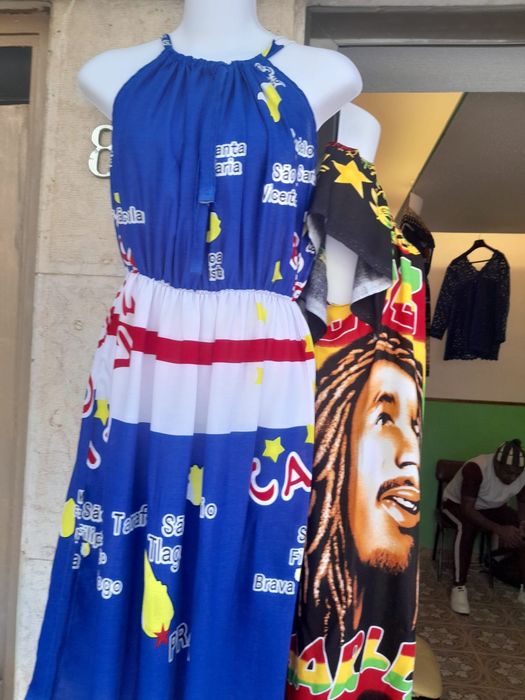 Modas africanas 100% algodao