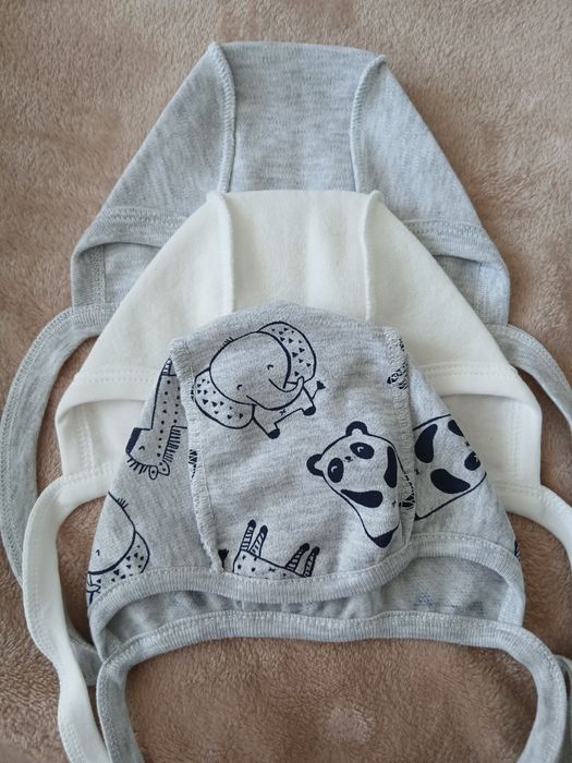 Нові дитячі шапочки для новонароджених