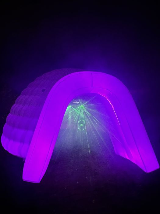 Namiot imprezowy w kształcie igloo 6m, urodziny, osiemnastka, reklama