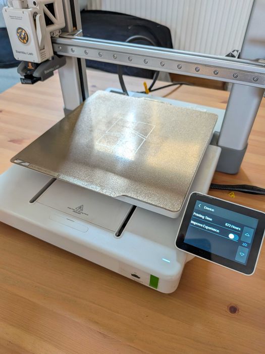 Drukarka 3D Bambu Lab A1 używana 872h dwie dysze 0.4 i 0.8