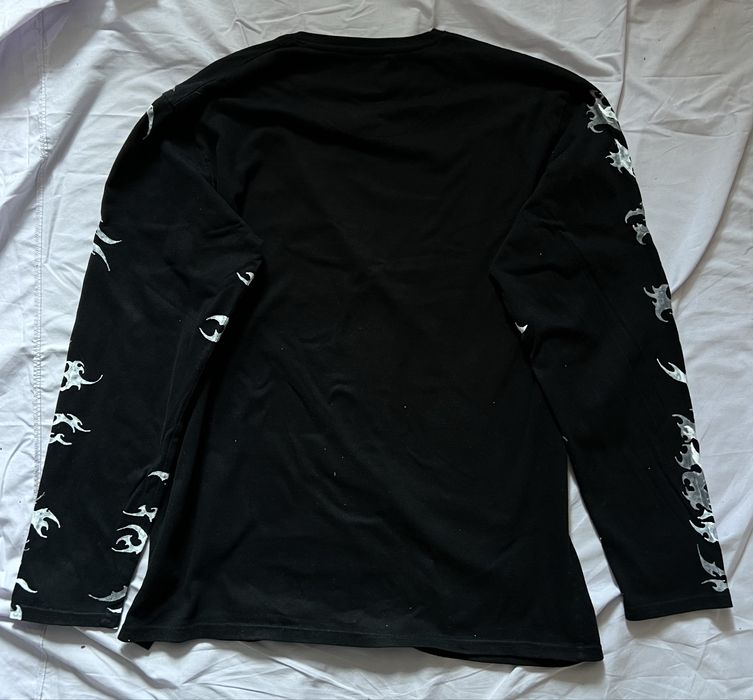 Кофта custom fire tribal