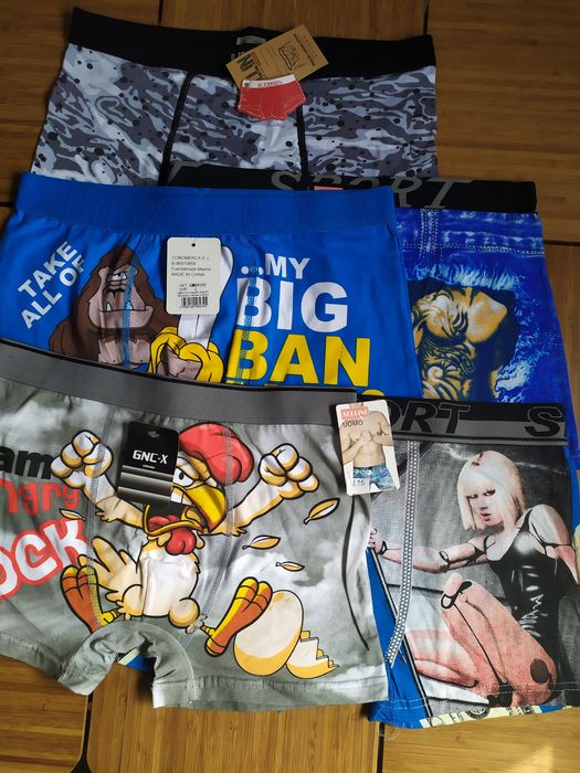 Lote de 5 Boxers * Tamanho - L * Artigo NOVO