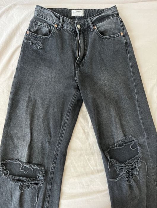 джинси широкі чорні