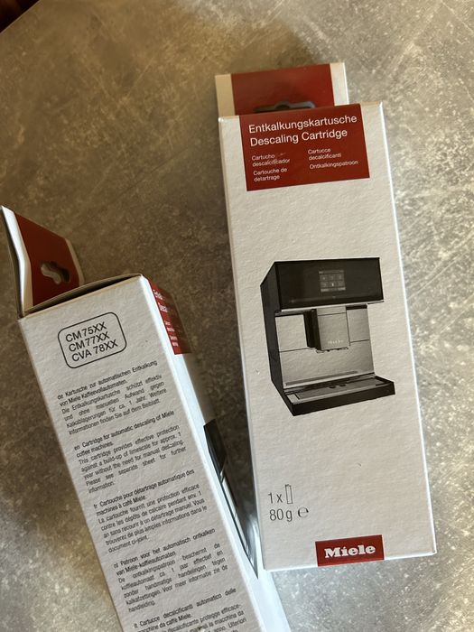 Средство Картридж для автоматической очистки от накипи кофемашин Miele