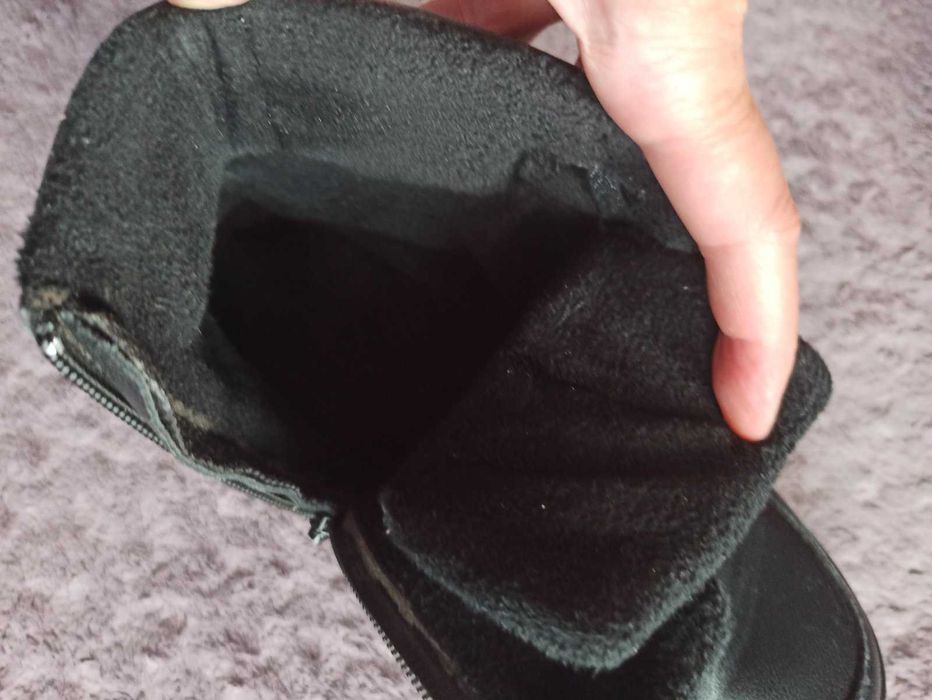 Демісезонні ботінки на флісі, устілка 21,9см