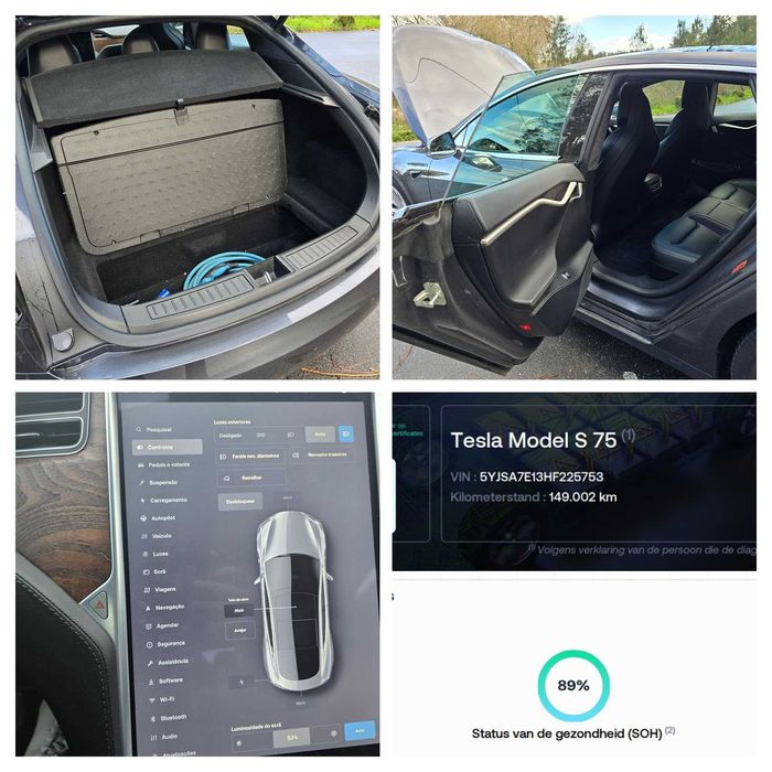 Tesla Model S 75 | Autopilot | Hardware FSD 3 | SOH 89%