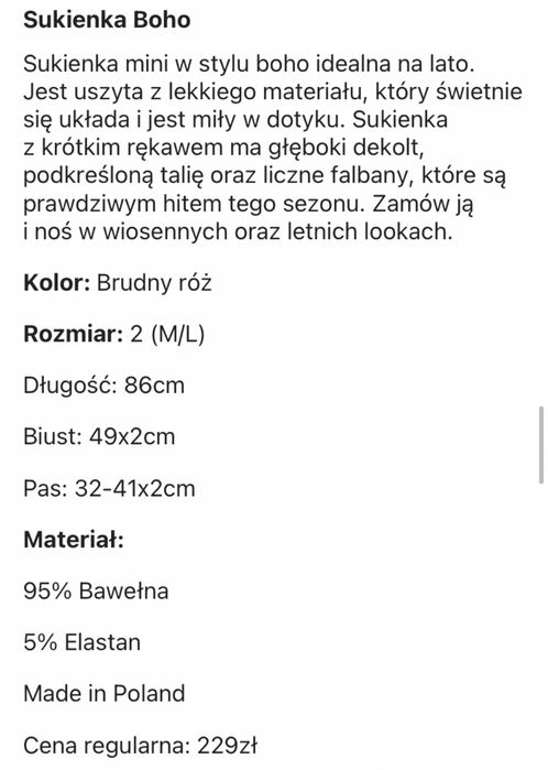 Sukienka Lila Lou-M/L