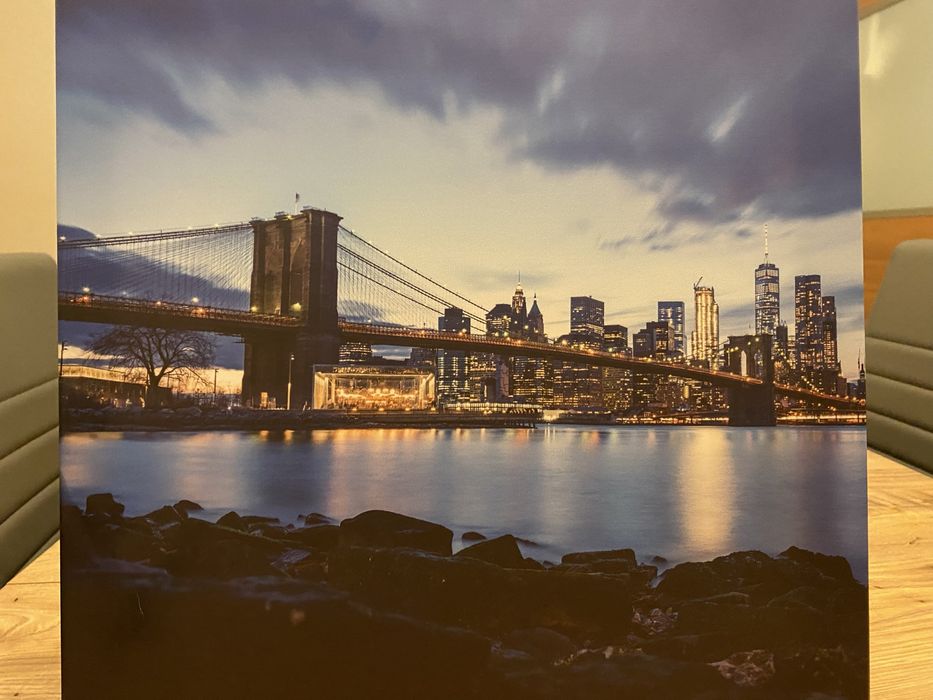 Obraz na płótnie Widok Na Nowy Jork 40x40