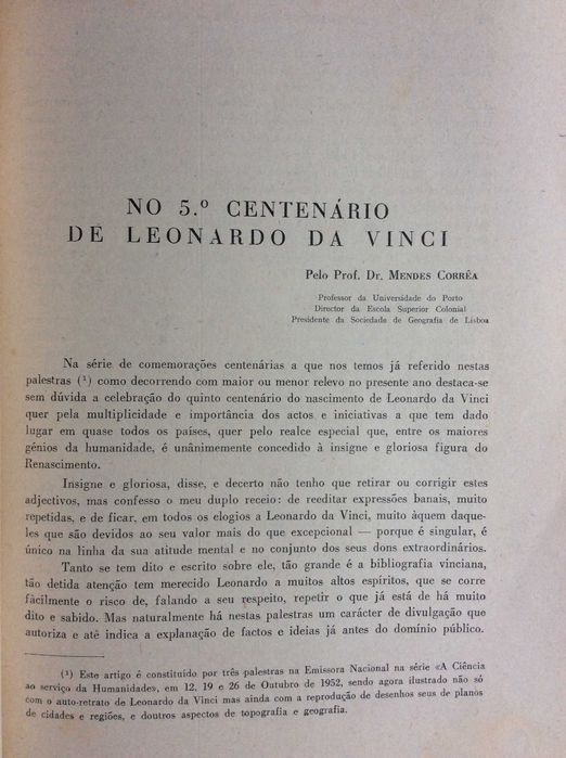 Boletim da Sociedade de Geografia de Lisboa. -1952. Ver sumário