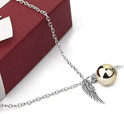 Colar Snitch - Harry Potter (novo selado)