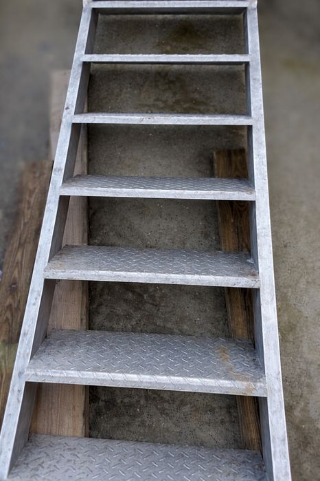 Schody techniczne ze stali nierdzewnej