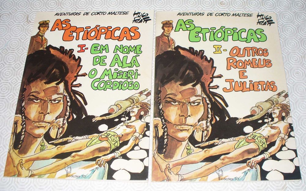 CORTO MALTESE - Hugo Pratt - Todos os álbuns editados por Edições 70