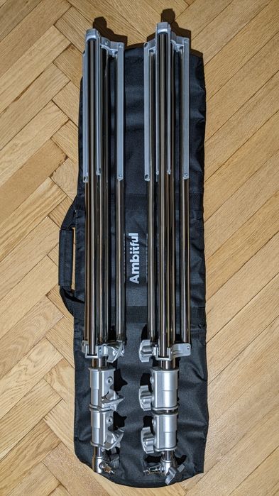 Стійка 2.8 м з нержавіючої сталі + комплектне рішення для світла