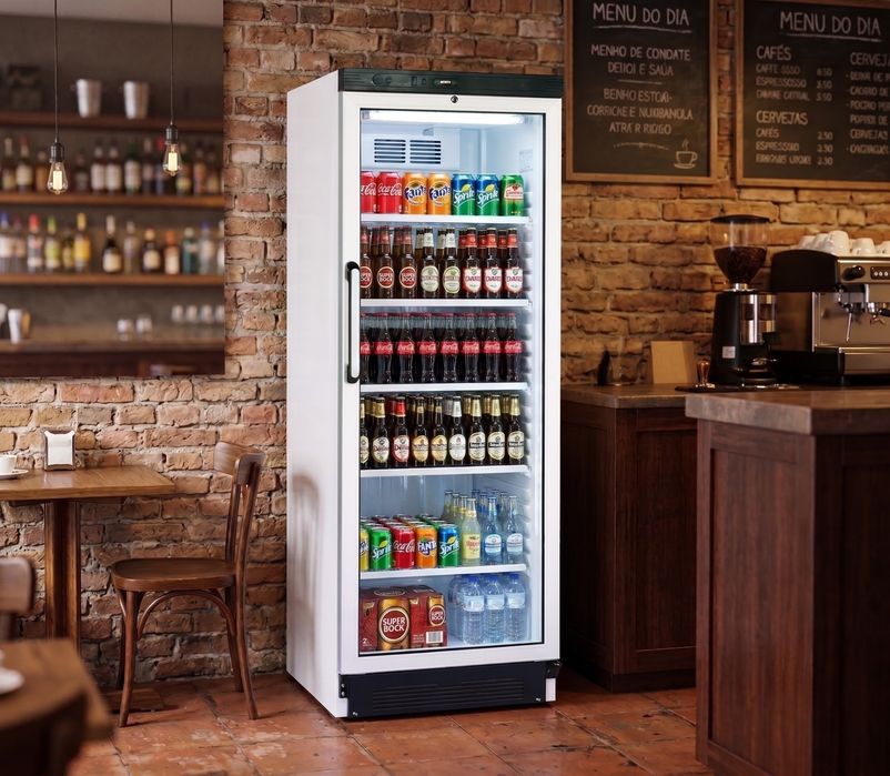 Expositor Vertical Refrigerado 372L - CAMPANHA - Envio 24h