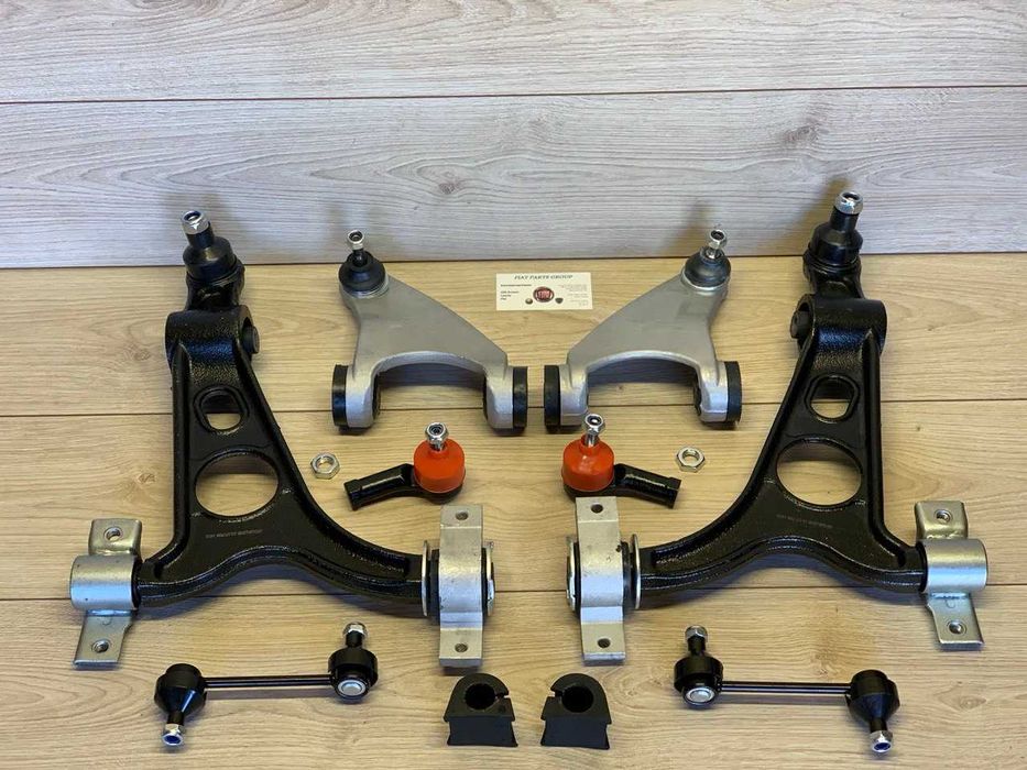 Рычаг 4шт Альфа 147 156 Alfa Romeo верх низ Ричаг Альфа Ромео Втулка