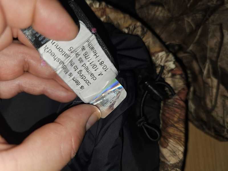 Kurtka puchowa damska The North Face 1996 S kamulaż camuflage