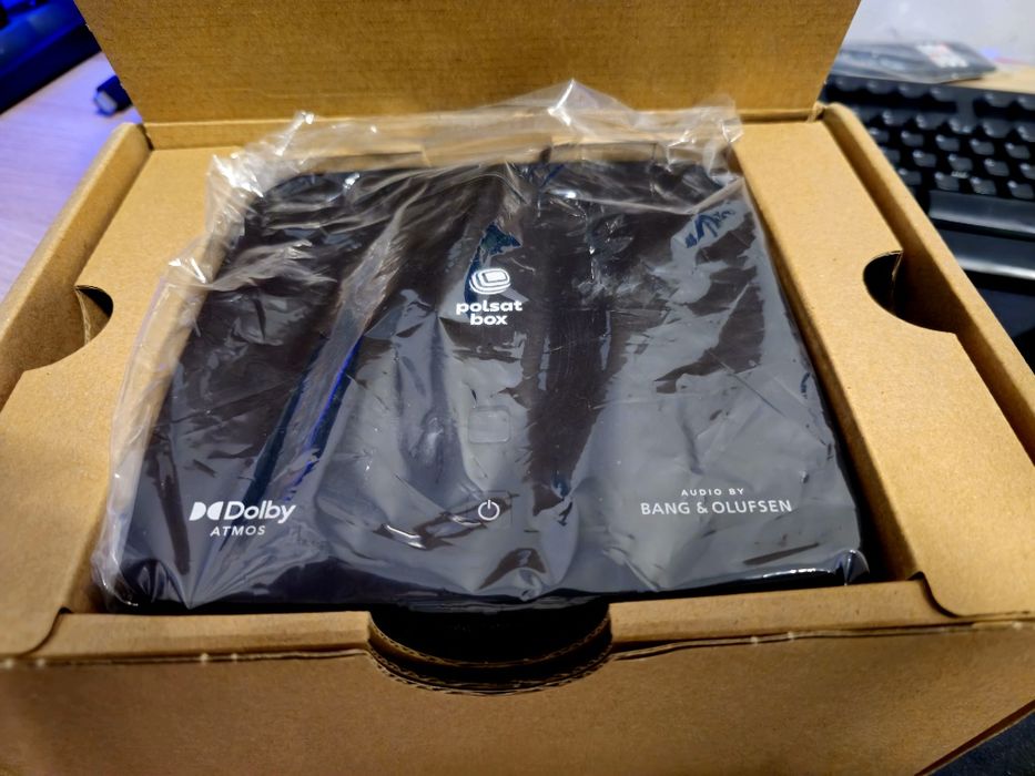 Dekoder POLSAT Soundbox Dekoder PLAY Android TV BOX Telewizja IPTV  4K
