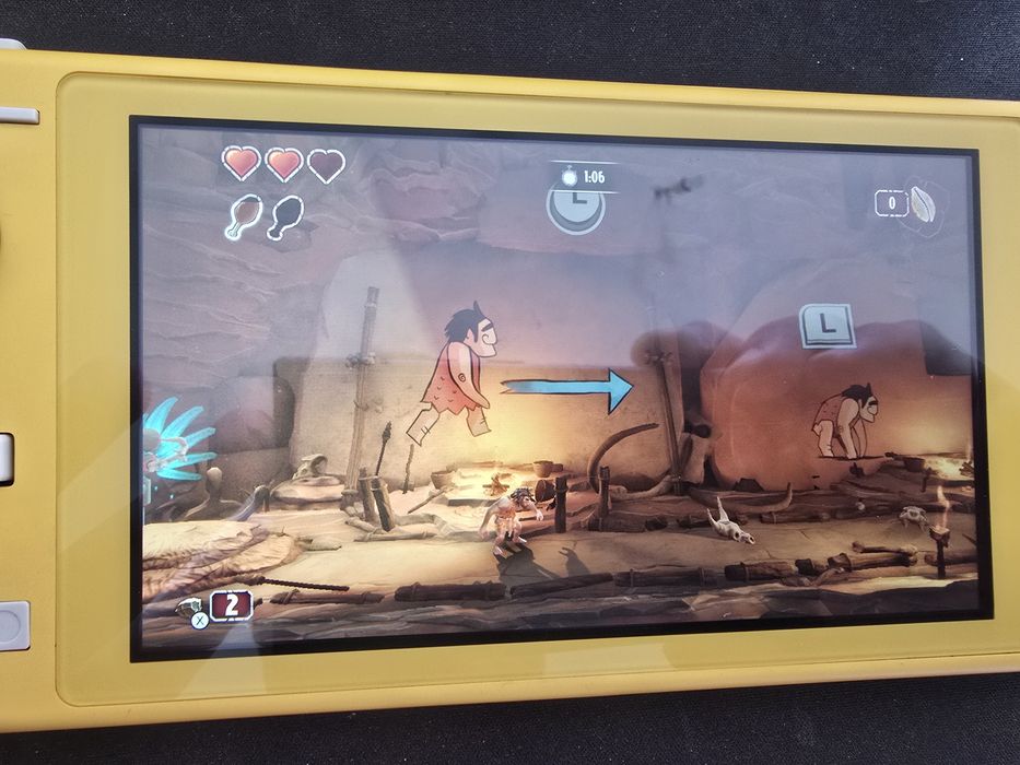 Nintendo switch lite em bom estado mas atenção.