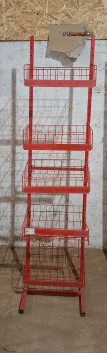 Стелажі, торгове обладнання б.у