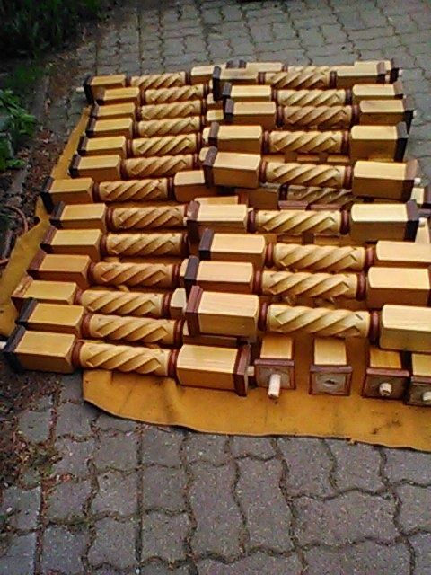 Tralki jesionowe z demontażu