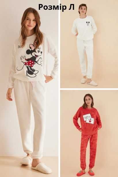 Жіночі теплі флісові піжами women'secret, розмір М та Л