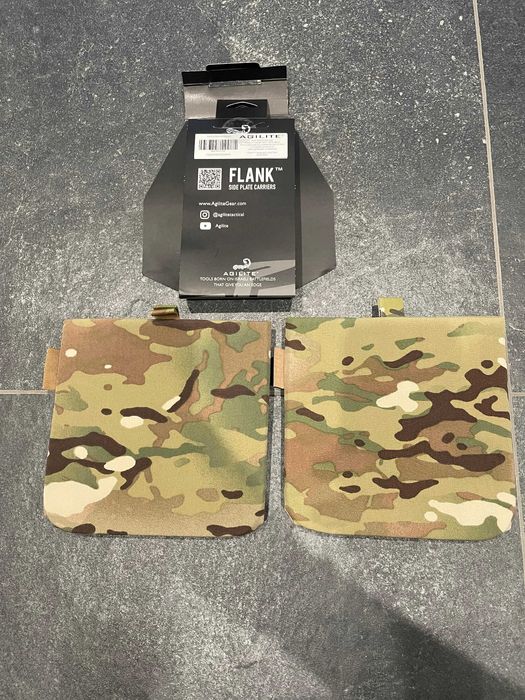 Agilite Flank Side Plate Carriers Multicam