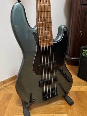 Squier Contemporary Active Jazz HH Gun Metal