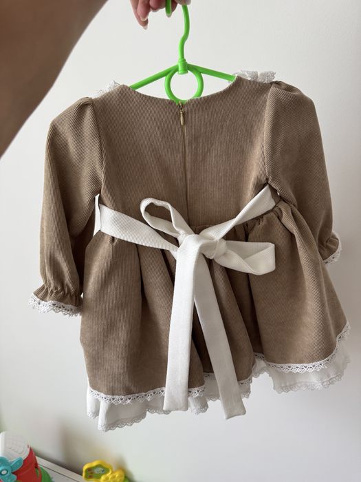 Сукня з мікровельвету на 1 рочок 80 см