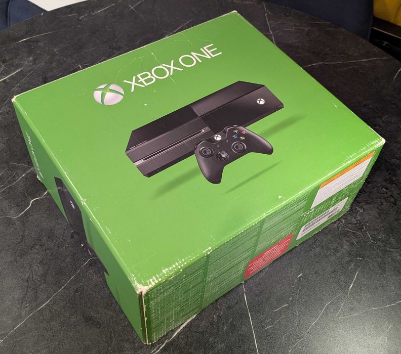 Xbox One 500 GB – kolekcjonerski, fabryczne folie, komplet