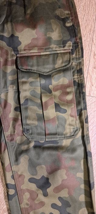 Spodnie moro, nowe MON.