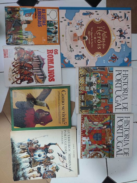17 LIvros Infanto-Juvenis de História - Capa dura
