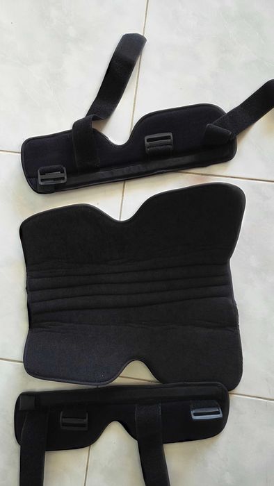 Tala de imobilização para o joelho