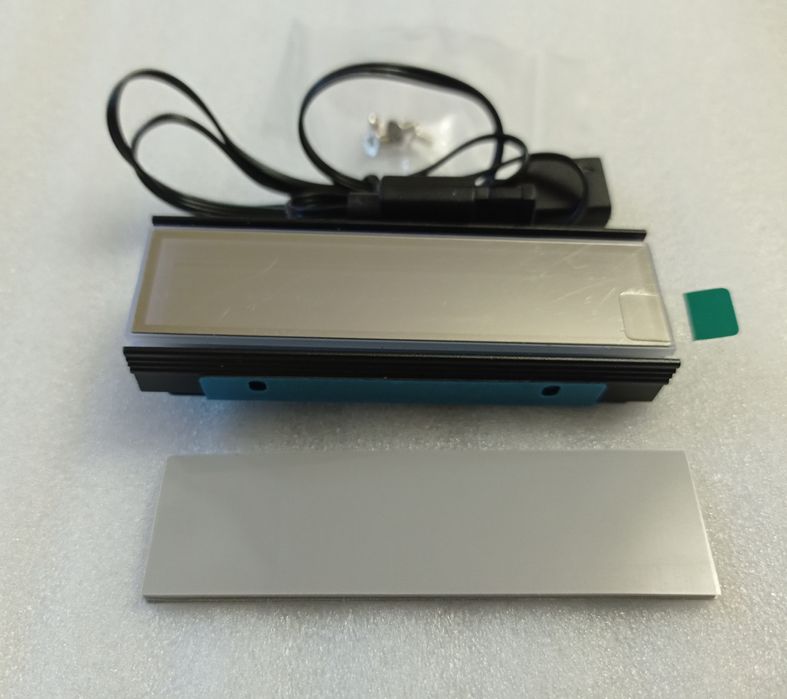 Новый Argb радиатор для nvme ssd