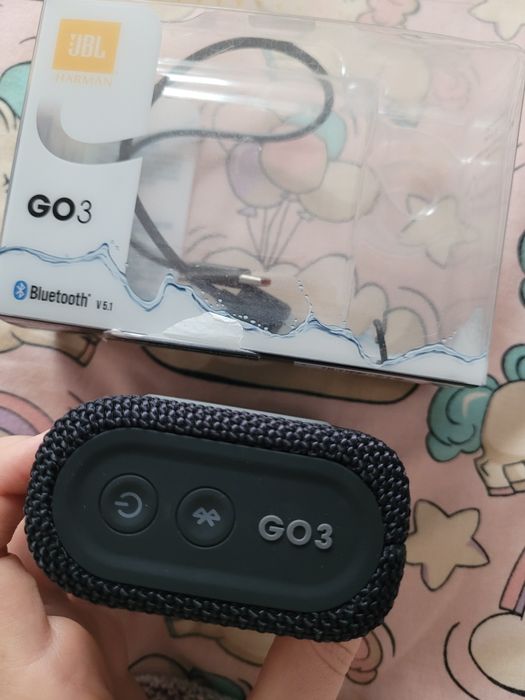 Głośnik JBL GO 3 media expert  przenośny wodoodporny czarny